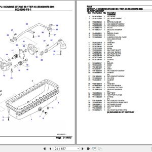 Fendt Combine 5275C Pl I Parts Catalog 3906472 07.2020 3