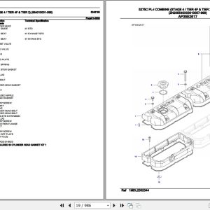 Fendt Combine 5275C PL-I Parts Catalog 6246185 07.2020 Fendt Combine 5275C Pl I Parts Catalog 6246185 07.2020 2