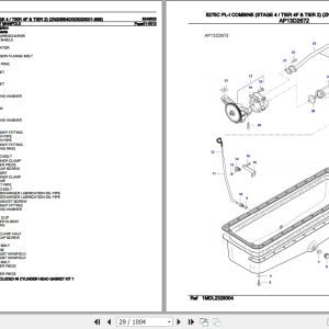 Fendt Combine 5275C Pl I Parts Catalog 6246525 07.2020 3