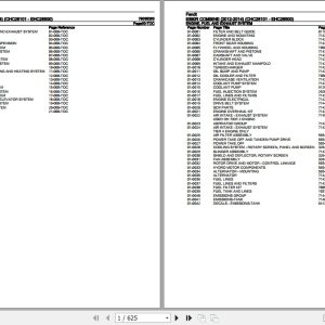 Fendt Combine 9390R Parts Catalog 79035263 2012 2014 1