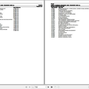 Fendt Combine 9490X Parts Catalog 6246078 07.2020 1