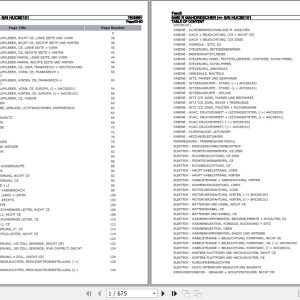 Fendt Combine Harvester 9460 R Parts Catalog 79033851 07.2011 DE 1