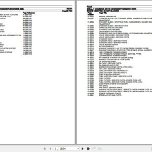 Fendt Combine Ideal 7 Parts Catalog 652701 2019 1