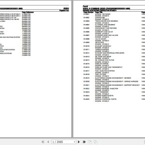 Fendt Combine Ideal 8 Parts Catalog 652804 2020 1