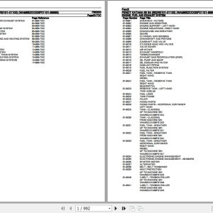 Fendt Harvesting Katana 65 S4 Parts Catalog F652000 10.2020 1