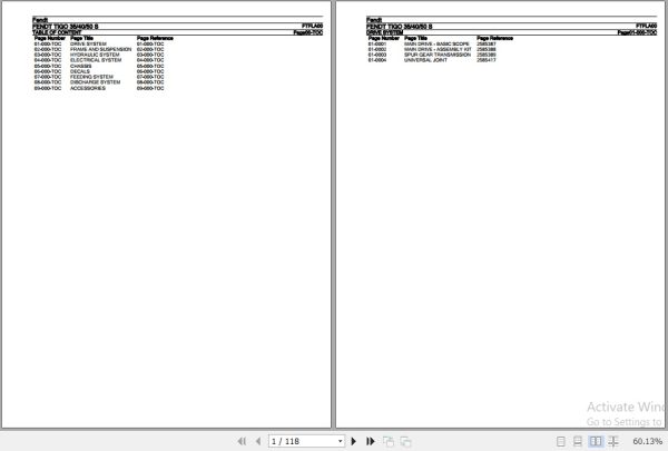 Fendt Loader Wagon Tigo 35 40 50 S Parts Catalog FTFLA00 10.2020 1