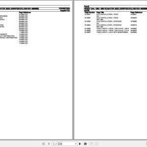Fendt Sprayer 344 355 366 Rogator Parts Catalog FR300MY2020 2020 1