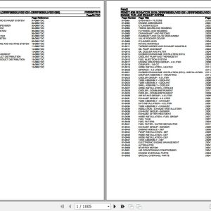 Fendt Sprayer 635 Rogator Parts Catalog FR635MY2018 2018 1