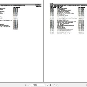 Fendt Sprayer 655 Rogator Parts Catalog FR655MY2019 2019 1
