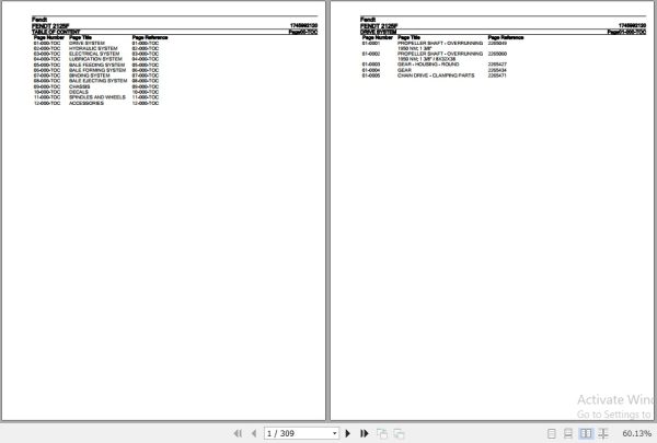 Fendt Square Baler 2125F Parts Catalog 1745992120 02.2018 1