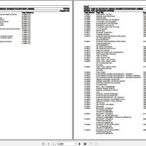Fendt Tractor 1038 S4 Parts Catalog F527000 11.2019 1