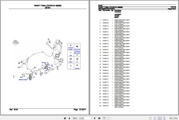 Fendt Tractor 718NA Parts Catalog F727105 10.2018 3