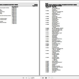 Fendt Tractor 936 S4 Parts Catalog F953000 10.2020 1