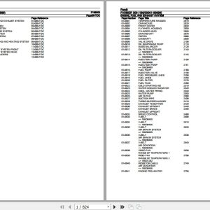 Fendt Tractor Farmer 309 Parts Catalog F186003 11.2018 1