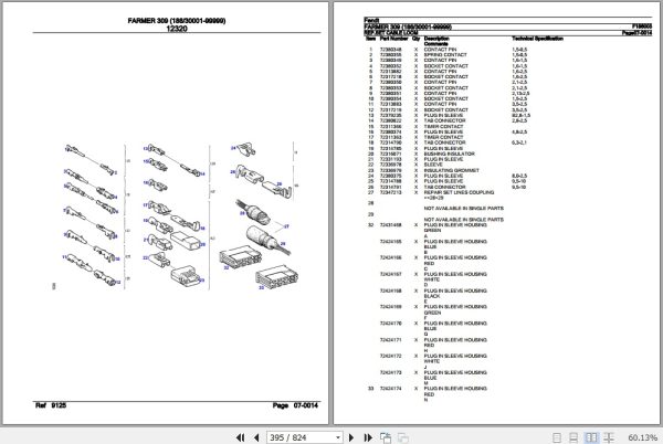 Fendt Tractor Farmer 309 Parts Catalog F186003 11.2018 3
