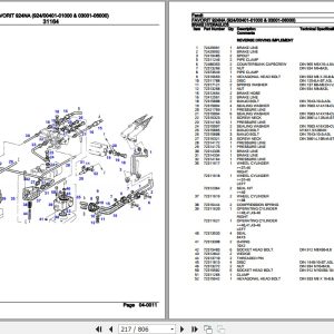 Fendt Tractor Favorit 924Na Parts Catalog F924106 01.2020 3