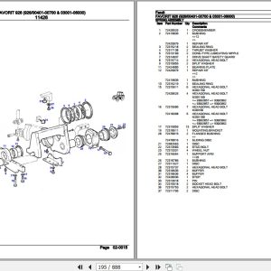 Fendt Tractor Favorit 926 Parts Catalog F926001 09.2020 3