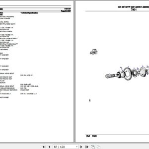 Fendt Tractor GT 231GTW Parts Catalog F231001 11.2018 Fendt Tractor Gt 231Gtw Parts Catalog F231001 11.2018 2