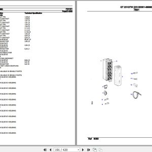 Fendt Tractor GT 231GTW Parts Catalog F231001 11.2018 Fendt Tractor Gt 231Gtw Parts Catalog F231001 11.2018 3