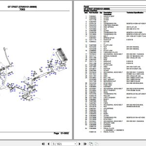 Fendt Tractor Gt 370Gt Parts Catalog F370000 11.2018 2