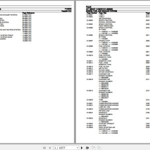 Fendt Tractor GT 380GT Parts Catalog F149000 09.2020 1
