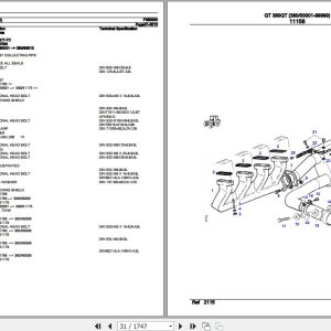 Fendt Tractor Gt 380Gt Parts Catalog F380000 09.2020 3