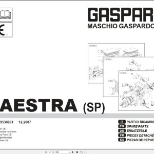 Gaspardo Agricultural Spare Parts Catalog Collection 4