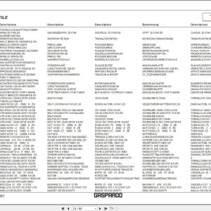 Gaspardo Agricultural Spare Parts Catalog Collection 5
