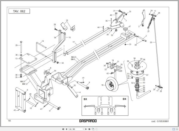 Gaspardo Agricultural Spare Parts Catalog Collection 6