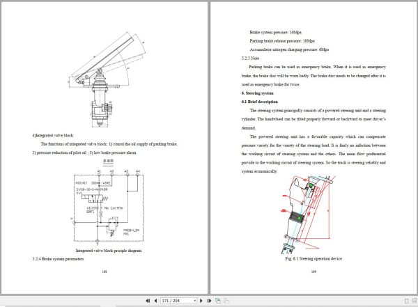 Heli Forklift CPCD150 Wx 06II to CPCD150 CU 06III Operation and Service Manual 2