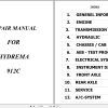 Hydrema Dump Truck 912C Repair Manual 1 1