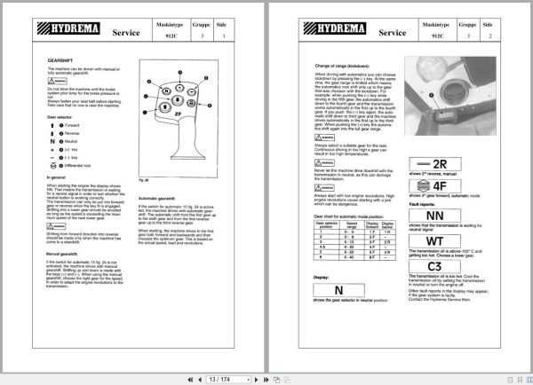 Hydrema Dump Truck 912C Repair Manual 2 1