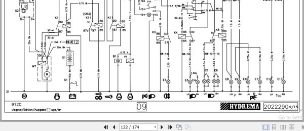 Hydrema Dump Truck 912C Repair Manual 4 1