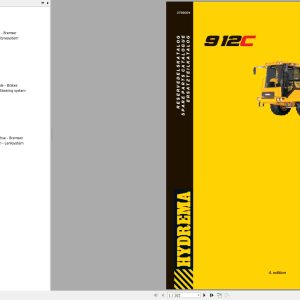 Hydrema Dump Truck 912C Spare Part Catalog 3799004 1