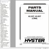 Hyster Forklift H2.50XT H3.0XT C966 Parts Service Manual 2025 1