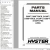 Hyster Forklift S80FT to S120FT PRS J004 Parts Service Manual 2025 1