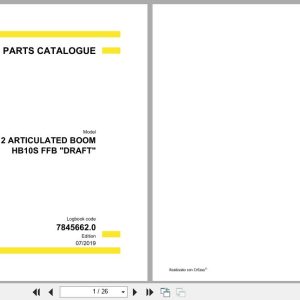 Hyva Articulated Boom HB10S FFB Parts Manual (1)