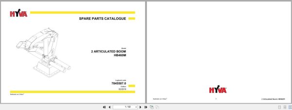 Hyva Articulated Boom HB460M Spare Parts Catalog (1)