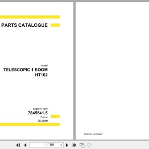 Hyva Telescopic Boom HT162 Spare Parts Catalog (1)