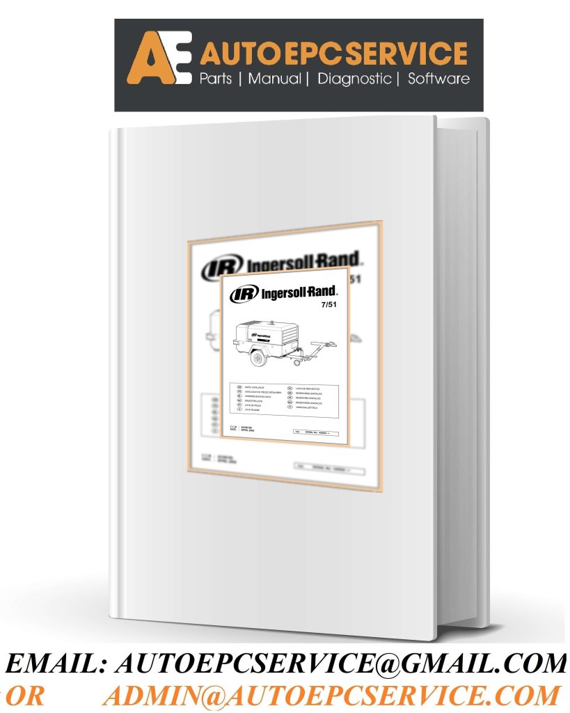 IngersollRand Compressor Parts Catalog PDF 111MB