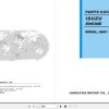 Isuzu Engine 6BG1 Parts Catalog 2012 EN 1