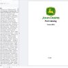 John Deere Tractor PDF 2025 Part Catalog Collection 1