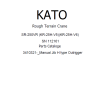 Kato Rough Terrain Crane SR 250VR KR 25H V5 KR 25H V6 Parts Catalog 2