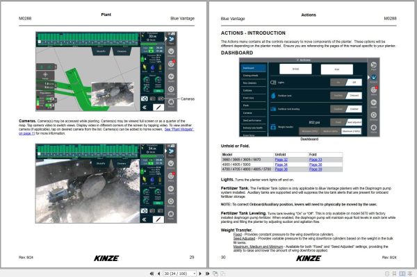 Kinze Agriculture 2025 Operators Parts Manual PDF 1 2