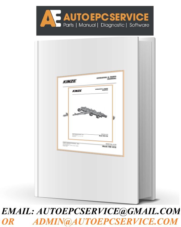 Kinze Agriculture 2025 Operators Parts Manual PDF 1 7 scaled