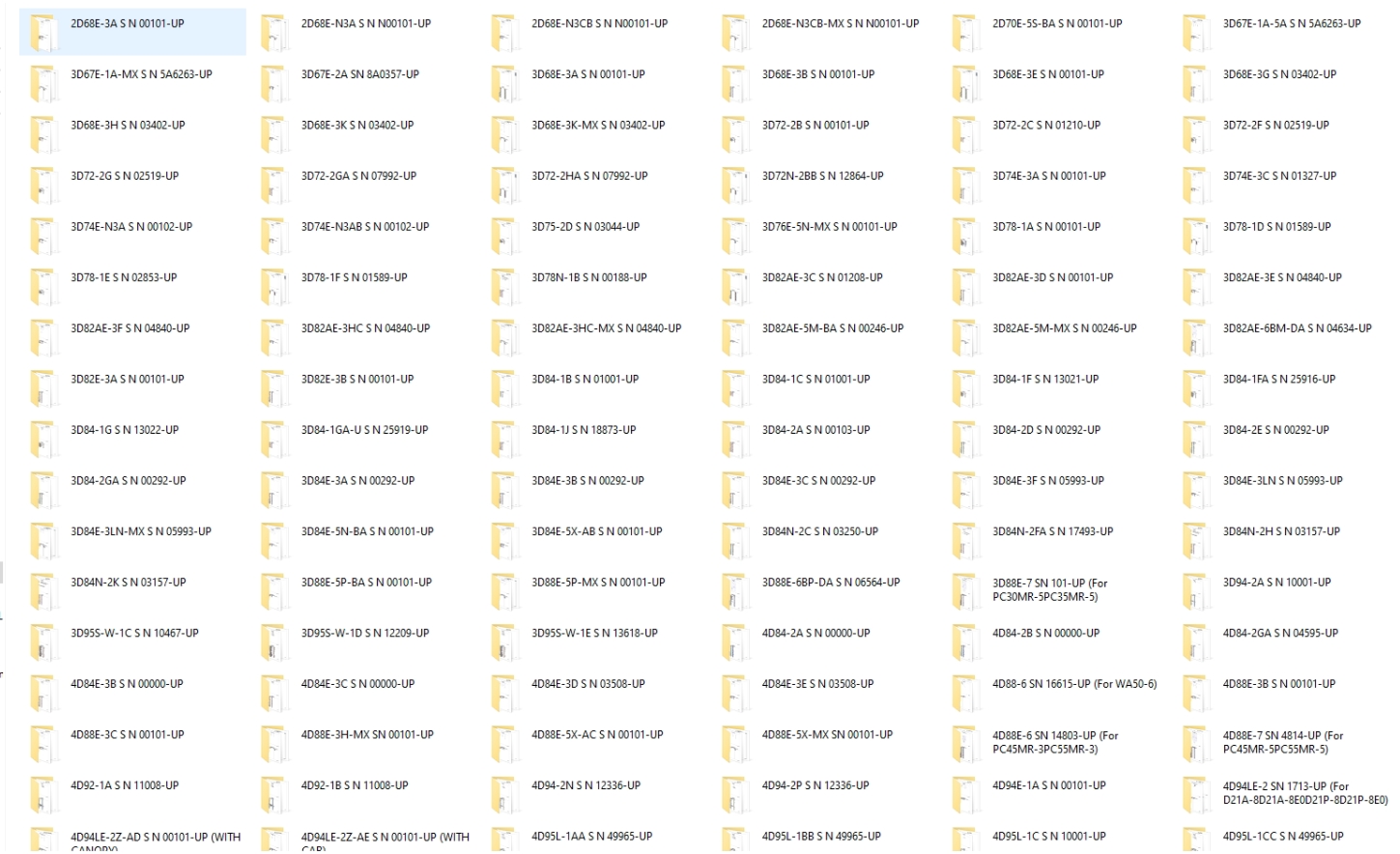 Komatsu Engine PDF 2025 Parts Catalog Collection 2