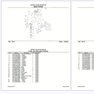 Komatsu Engine PDF 2025 Parts Catalog Collection 3