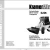 Kramer Wheel Loader 520 Series 2 Spare Parts List EN DE FR 1
