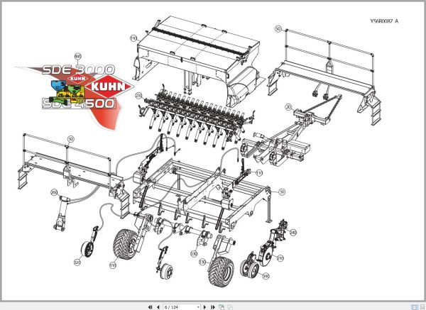 Kuhn Agricultural Spare Parts Catalog Collection 4
