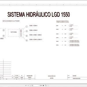 Liebherr Crane LGD 1800 Z14369 Electric and Hydraulic Diagrams ES 1